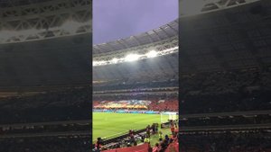 Россия-Аргентина . Гимн России.Стадион Лужники