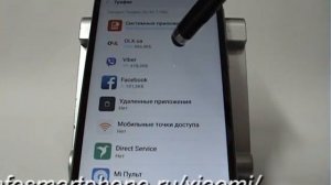Статистика использования трафика в Xiaomi