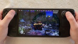 Steam Deck OLED | Expeditions: A MudRunner Game | 800p | Medium settings