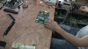 №315 Fusion FLTV-32T21, V1P12, замена main, прошивки. На запчасти..mp4