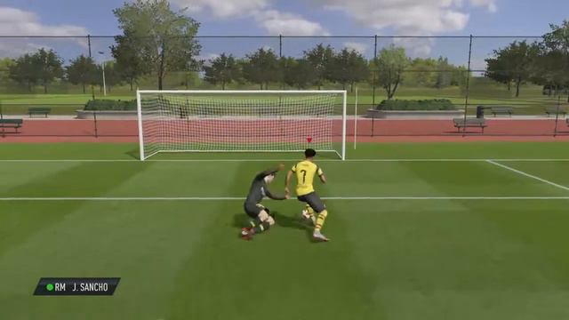 FIFA PANNA PRACTICE with Jadon Sancho смотреть онлайн