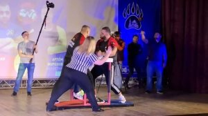 Армфайт Григорий Лящук - Артём Морозов. Armfight Grigory Lyashchuk - Artem Morozov