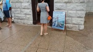 Ласточкино гнездо. Ялта Крым. Вид из Ласточкиного гнезда. Визитная карточка Крыма.