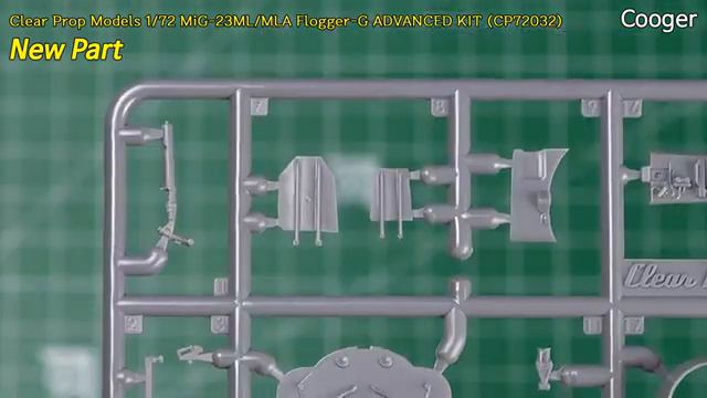 2023년 신금형!!! MiG-23ML/MLA Flogger-G ADVANCED KIT 1/72 Clear Prop Models 프리뷰 (프라모델 Preview CP72032) смотреть онлайн