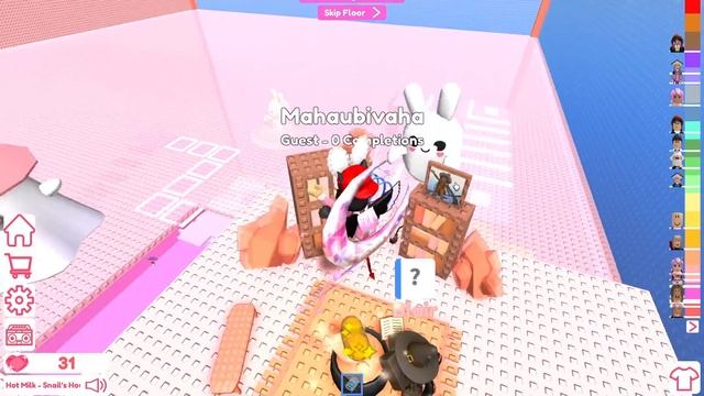 ТАВЕР ОДЕЖДЫ с ГОВОРЯЩЕЙ КОШКОЙ в 3 ЧАСА НОЧИ! Одежда в новом Tower of Bliss Roblox смотреть онлайн