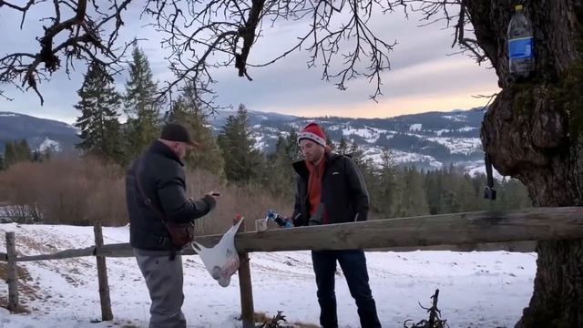 Кофе в лесу. гейзерная кофеварка рулит. Нет воды бери снег. смотреть онлайн