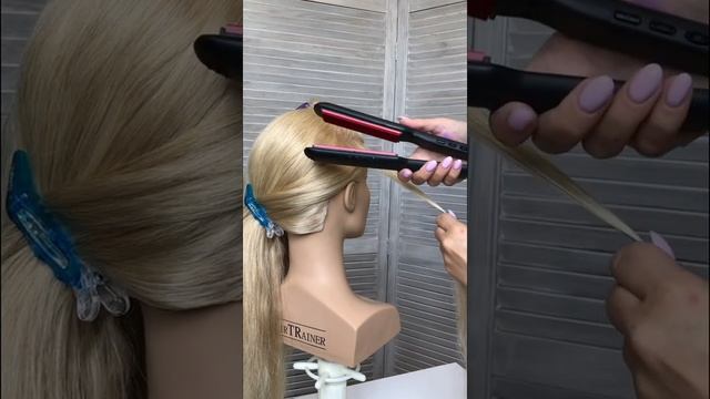 Делаем прикорневой объём с помощью гофре ПРАВИЛЬНО смотреть онлайн