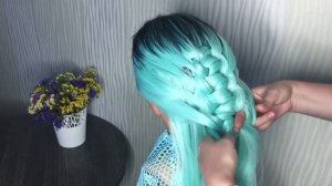 НОВАЯ КОСА - СКАТ Супер прическа в карантин на длинные волосы. Cramp-Fish Braid HairStyle