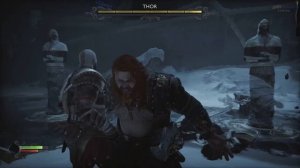 GOD OF WAR RAGNAROK - Kratos meets Thor & Odin for the first time (4K)