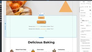 Как в Nicepage работать с элементами "Кнопка" и "Картинка"