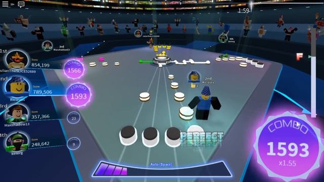 Robeats - Dark Sheep (Hard) 4 miss (with accuracy gear) смотреть онлайн