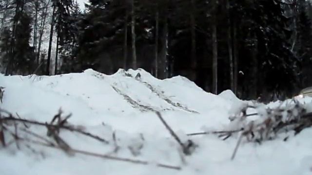 Принудительная задняя пневмоблокировка на Шниве.flv