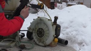 Ремонт бензинового опрыскивателя замена насоса (помпы)