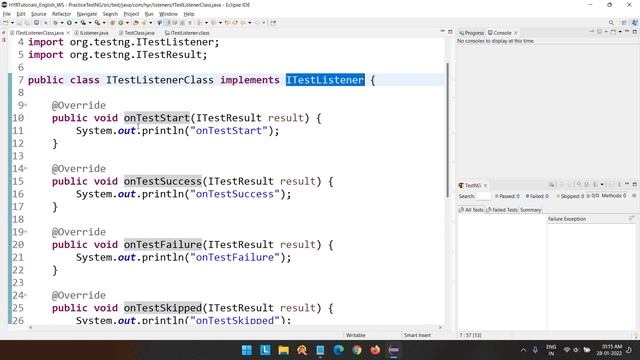 P25 - TestNG Listeners | TestNG | Testing Framework | ITestListener | смотреть онлайн