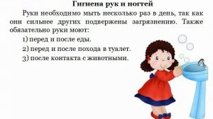 Презентация "ЛИЧНАЯ ГИГИЕНА"