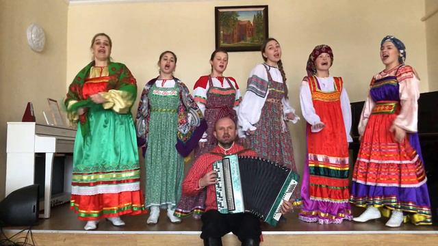 Походная песня Донских казаков Во Саду дерево цветёт  Фольклорный ансамбль Авсень