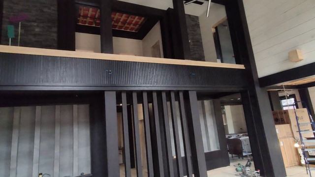 Отделка в доме из клееного бруса. смотреть онлайн