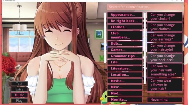 All accessories/clothing in Monika After Story! смотреть онлайн