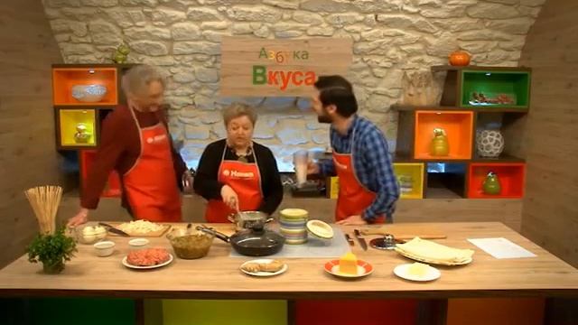 Юрий и Ольга Андрющенко в "Азбуке вкуса"