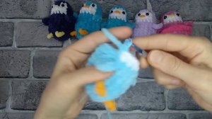 Мастер-Класс!!! Пингвинёнок- Брелок!!! Вяжется за 15 минут!!!#вязаныеигрушки #подарки