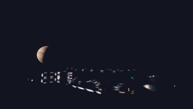 Starfield Space Ambience - Vega II-C Exterior View 1 Hour (No Music) смотреть онлайн