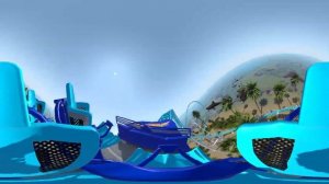 360° VR Shark in the Park  - Roller Coaster