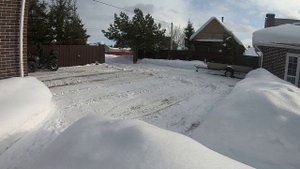 Стелс Гепард чистка снега