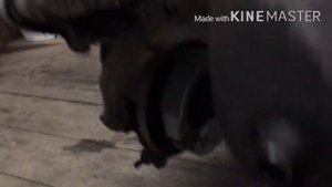 Замена колодок Honda Dio 18