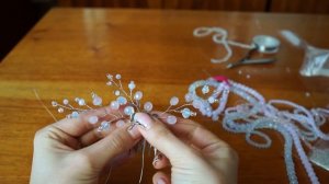 Нежный Свадебный Гребень / Украшение для волос