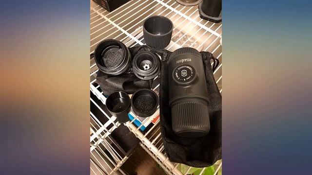 WACACO Nanopresso Portable Espresso Maker Combos, Upgrade Version of Minipresso, review