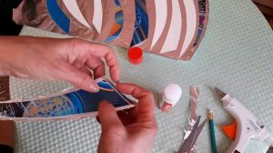 Декоративное Панно из Фольги и Картона