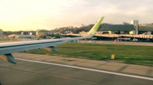 TAKEOFF | S7 Airlines | Airbus A321-211 | Sochi AER ✈ Moscow DME / Взлёт из Сочи в Москву на S7