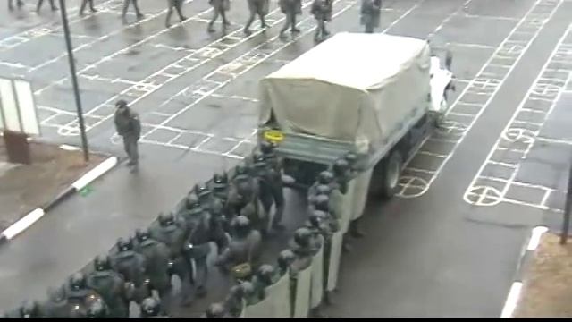 Тренировка внутренних войск