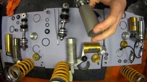 устройство и отличие амортизаторов Öhlins