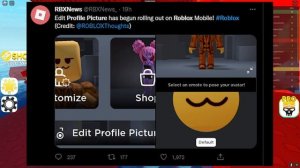 Roblox PROFILE PICTURE UPDATE (How To Get Edit Pfp Update)