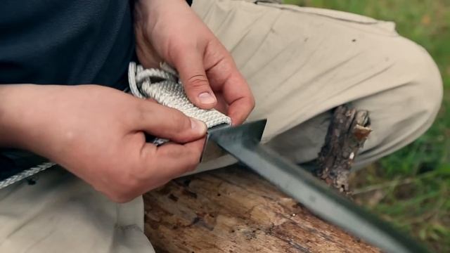 Самодельный нож из пилы. смотреть онлайн