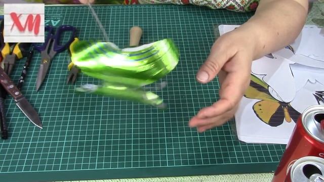 БАБОЧКИ для сада из БРОСОВОГО материала/ Butterfly Garden DIY. ХоббиМаркет смотреть онлайн
