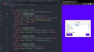 Random Password Generator using HTML CSS & JavaScript