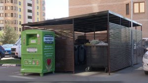 В Реутове оборудовали территории для мусорных контейнеров 23.05.2024