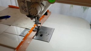 Как пришить широкий кант.