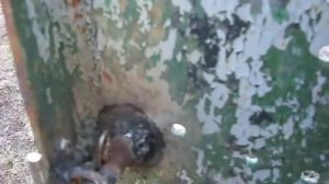 Супер оригинальный  замок-засувка.