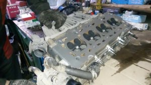 Замена прокладки ГБЦ Chery Bonus