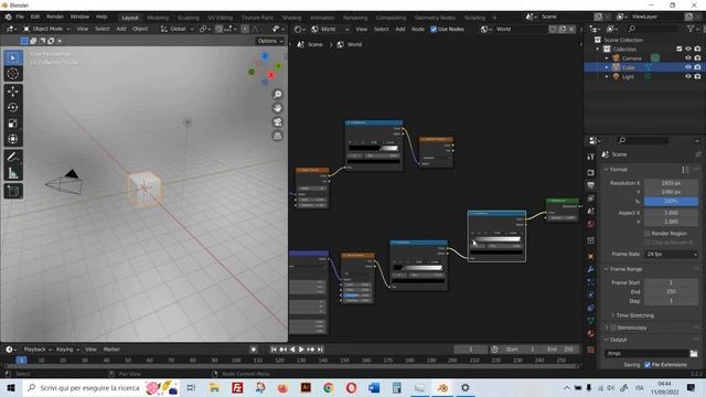 Abstract animate background in Blender. Абстрактный анимированный фон в Blender