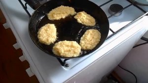 ОЛАДЬЯ из Пшённой каши.