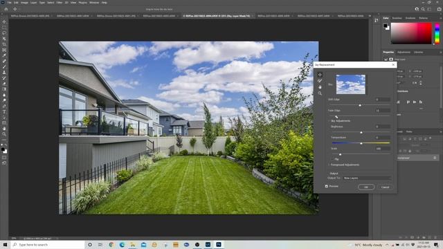How to Add Blue Skies in Photoshop to Real Estate Photos смотреть онлайн