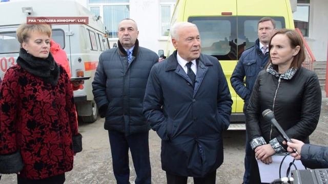 В Магаданскую область пришли новые машины «Скорой помощи»