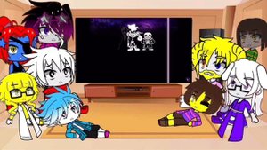 Undertale react to COTV all phases / Реакция Андертейл на COTV все стадии