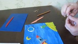 Мастер класс.  Лепка.  Космос.  Часть 2