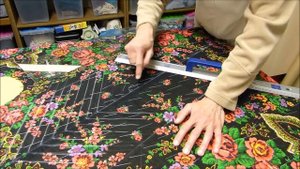 Синель  Жилет из Павловопосадского платка по МК Светланы Поярковой. WERBEVIDEO