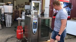 Газовый пароконвектомат Rational SCC101 б/у баллонный газ